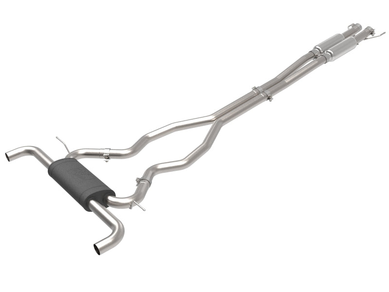 aFe Vulcan Series 2-1/2 Inch 304 Stainless Steel Cat-Back Exhaust System for Ford Edge ST (2015-2023)