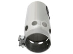aFe Power SATURN 4S 4-inch Stainless Steel Intercooled Exhaust Tip - Polished 4-inch Inlet x 5-inch Outlet x 12-inch Length