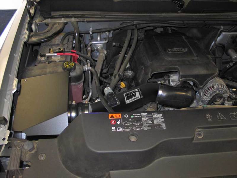 K&N Engineering 77-3076KTK Cold Air Intake System for 2011 GMC Sierra 2500/3500 HD & Chevrolet Silverado 3500 HD