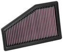 K&N Engineering 33-5089 High-Flow Drop-In Air Filter for 2019-2020 Jeep Cherokee 2.4L & 3.2L Engines