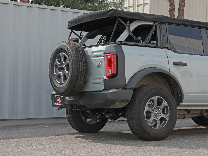 aFe Apollo GT Series 3-Inch 409 Stainless Steel Cat-Back Hi-Tuck Exhaust System for Ford Bronco 2021-2022