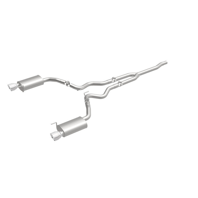 MagnaFlow Cat-Back Exhaust System for 2015-2023 Ford Mustang 2.3L EcoBoost – Street Series with Dual Split Tips
