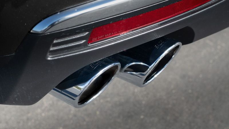 Borla 21-22 Chevrolet Tahoe 5.3L V8 Touring Cat-Back Exhaust with Chrome Tips