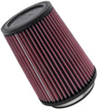 K&N Engineering Universal Rubber Air Filter with 4-inch Flange – 7-inch Height