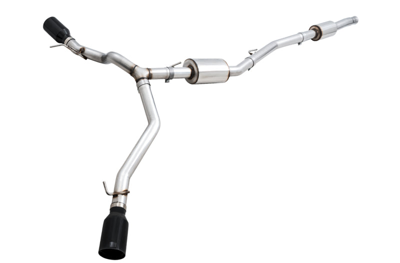AWE Tuning 20-21 Jeep Gladiator JT 3.6L Tread Edition Cat-Back Dual Exhaust with Diamond Black Tips