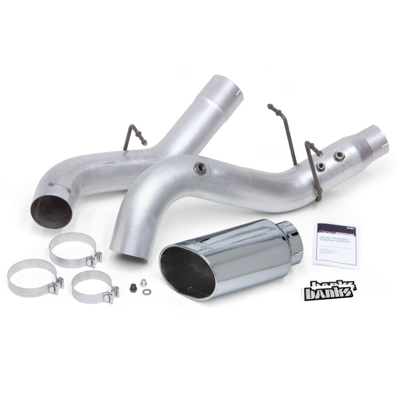 Banks Power 17-19 Chevy Duramax L5P 2500/3500 Monster Exhaust System with SideKick Tip
