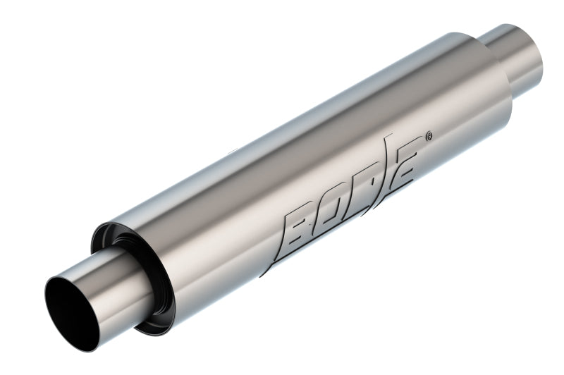 Borla XR-1 Low Profile Multi-Core Race Muffler - 2.5 Inch Inlet/Outlet, 4 Inch Round x 16 Inch Body