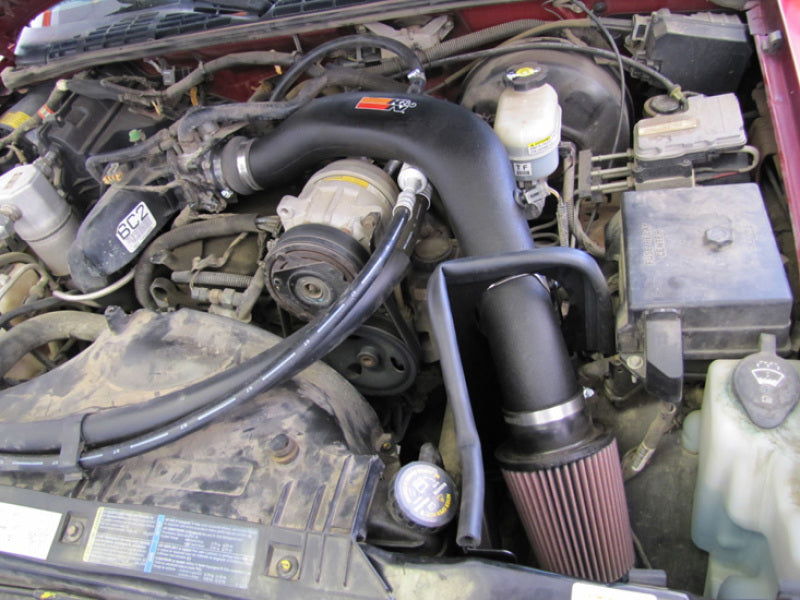 K&N Engineering 57-3025-1 Cold Air Intake System for GMC Sonoma and Chevy S-10 2.2L L4