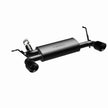 MagnaFlow 07-17 Jeep Wrangler JK 3.8/3.6L Dual Split Rear Exit Black Axle-Back Exhaust System
