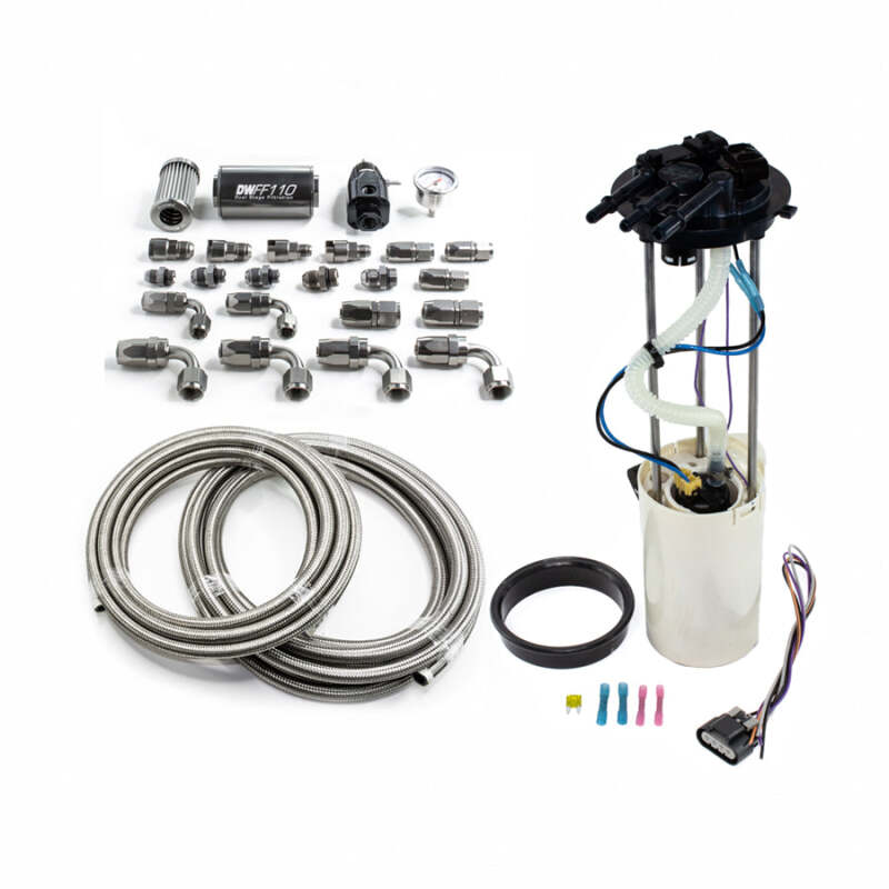 DeatschWerks DW400 Pump Module with Return Kit for Chevy Silverado & GMC Sierra 1999-2004