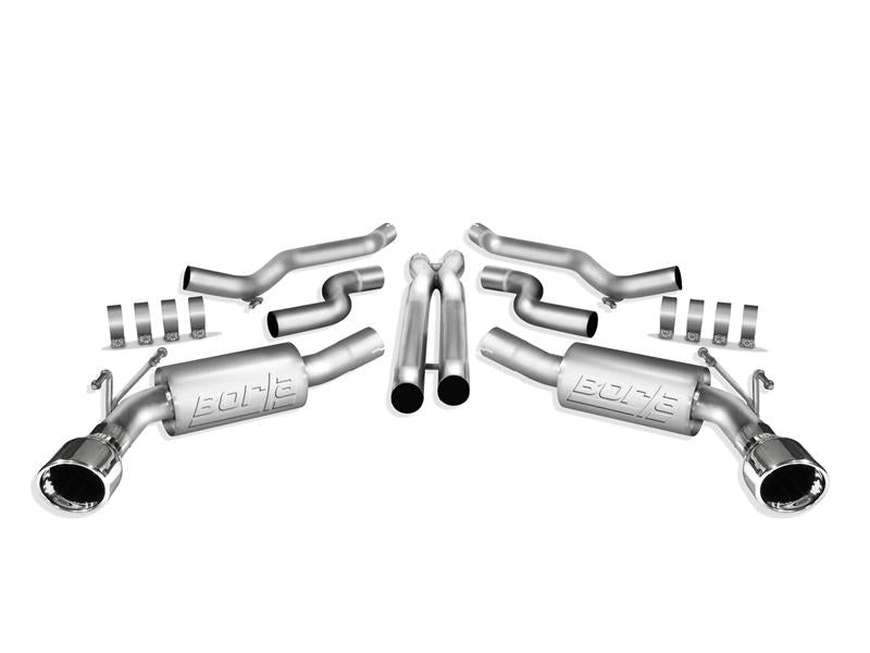 Borla S-Type Cat-Back Exhaust System for 2010-2013 Chevrolet Camaro SS 6.2L V8