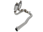 aFe Power Direct Fit Stainless Steel Front Catalytic Converter for Jeep Wrangler (TJ) 04-06, I6 4.0L