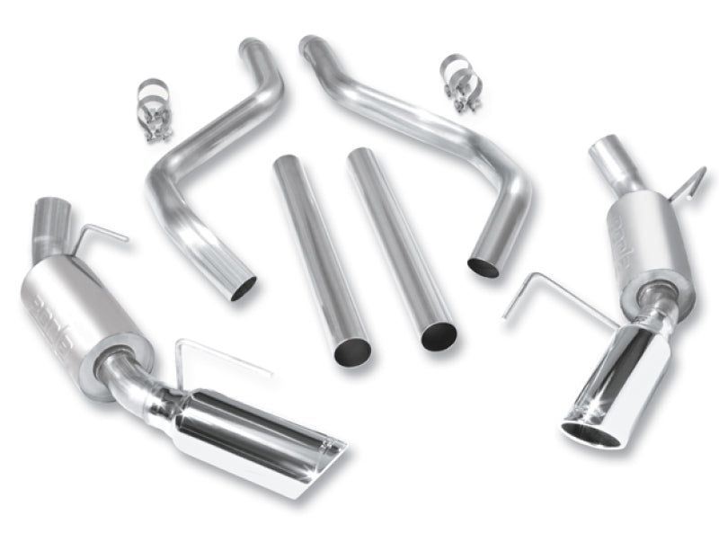 Borla ATAK Cat-Back Exhaust System for 2005-2009 Ford Mustang GT and Shelby GT500