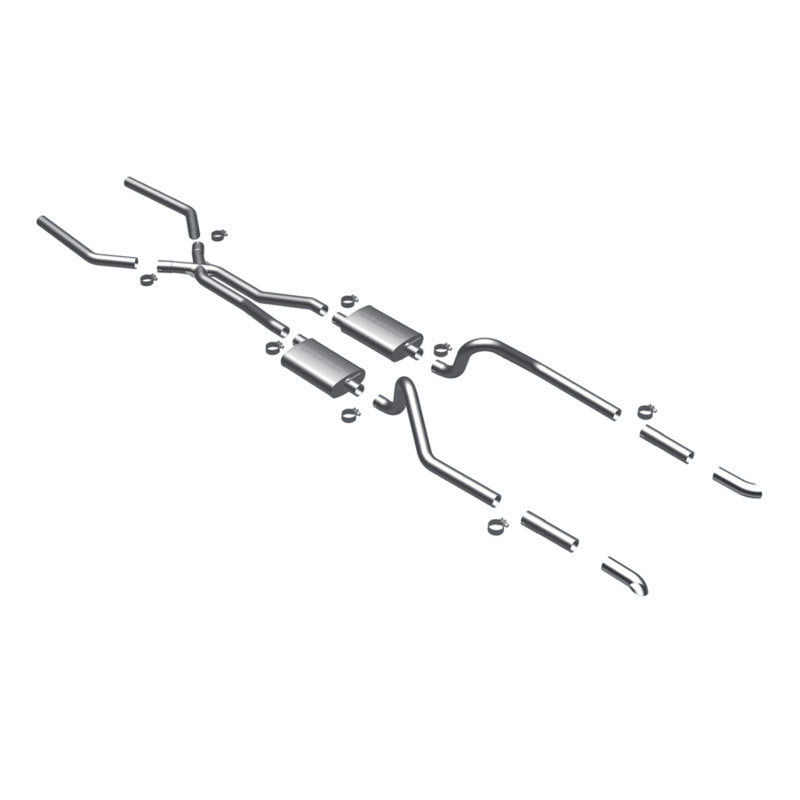 MagnaFlow Street Series Crossmember-Back Exhaust System for 1967-1970 Ford Mustang - Part #15816