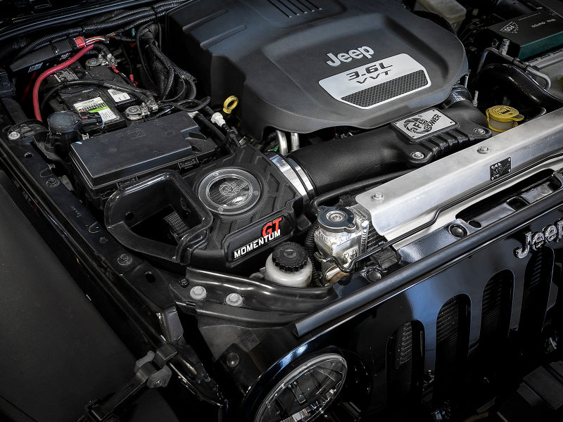 aFe Momentum GT Pro DRY S Cold Air Intake System for 2012-2018 Jeep Wrangler JK V6 3.6L
