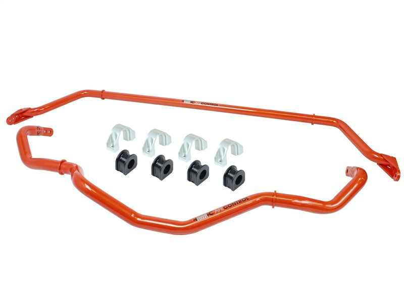 aFe Control Sway Bar Set for Chevrolet Camaro 2016-2018 – Adjustable Front and Rear Tubular Steel Performance Upgrade