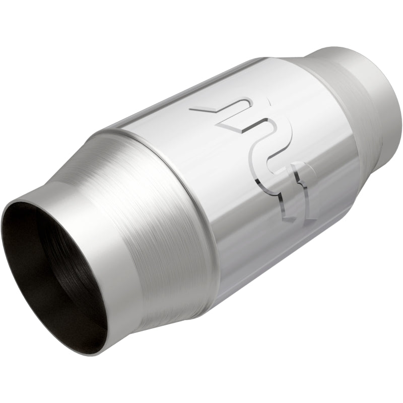 MagnaFlow Part 69009 Universal Catalytic Converter – 3-inch Inlet & Outlet, Stainless Steel, EPA Compliant