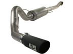 aFe MACH Force XP 4-Inch Stainless Steel Cat-Back Exhaust System with Black Tip for Ford F-150 2011-2014 V6-3.5L