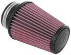 K&N Engineering Universal Clamp-On Air Filter – 3 Inch Flange Diameter, 6 Inch Height, Model RU-1039