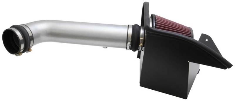 K&N Engineering 69-2546TS Silver Typhoon Cold Air Intake System for 2011-2013 Dodge Avenger 3.6L V6