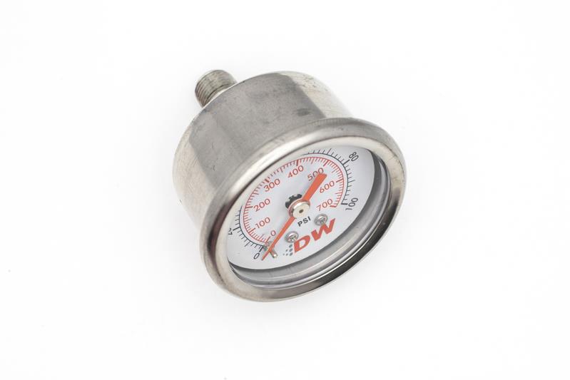 DeatschWerks 0-100 PSI 1/8in NPT Mechanical Fuel Pressure Gauge for Automotive Applications