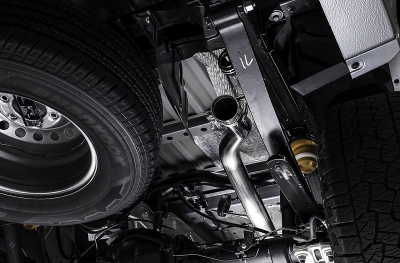 AWE Tuning 0FG Performance Exhaust System with BashGuard and Diamond Black Tips for Ford Ranger (2019-2022)