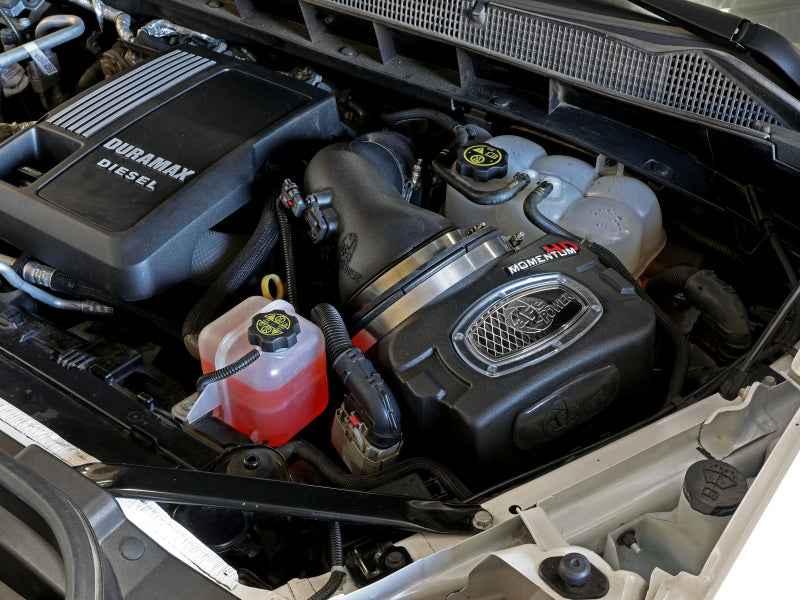 aFe Momentum HD Cold Air Intake System with Pro DRY S Filter for GM 1500 3.0L V6 Diesel (2020-2022)
