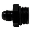 DeatschWerks 10AN ORB Male to 6AN Male Flare Adapter with O-Ring - Anodized Matte Black