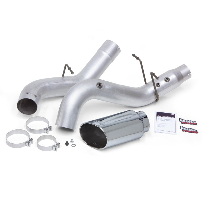 Banks Power 17-19 Chevy Duramax L5P 2500/3500 Monster Exhaust System with SideKick Tip