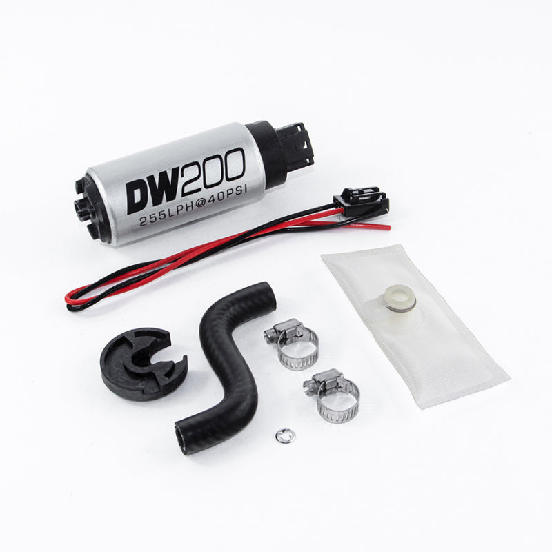DeatschWerks DW200 Series 255 LPH In-Tank Fuel Pump with Install Kit for 1988-1997 Ford Mustang