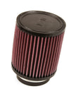 K&N Universal Rubber Air Filter - 3 Inch Diameter, 5 Degree Flanged, 4.5 Inch Outer Diameter, 5 Inch Height