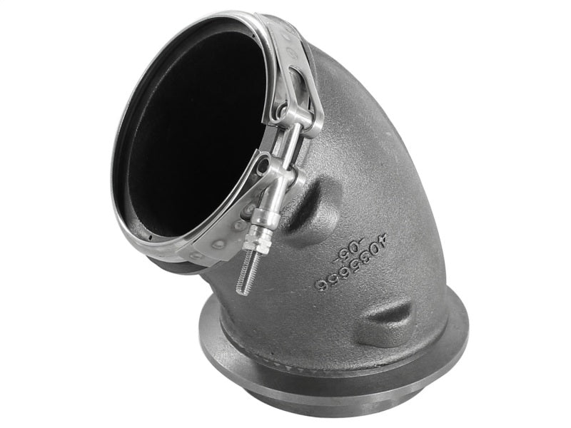 aFe BladeRunner Turbocharger Turbine Elbow Replacement for Dodge 5.9L Diesel Trucks 2005-2007
