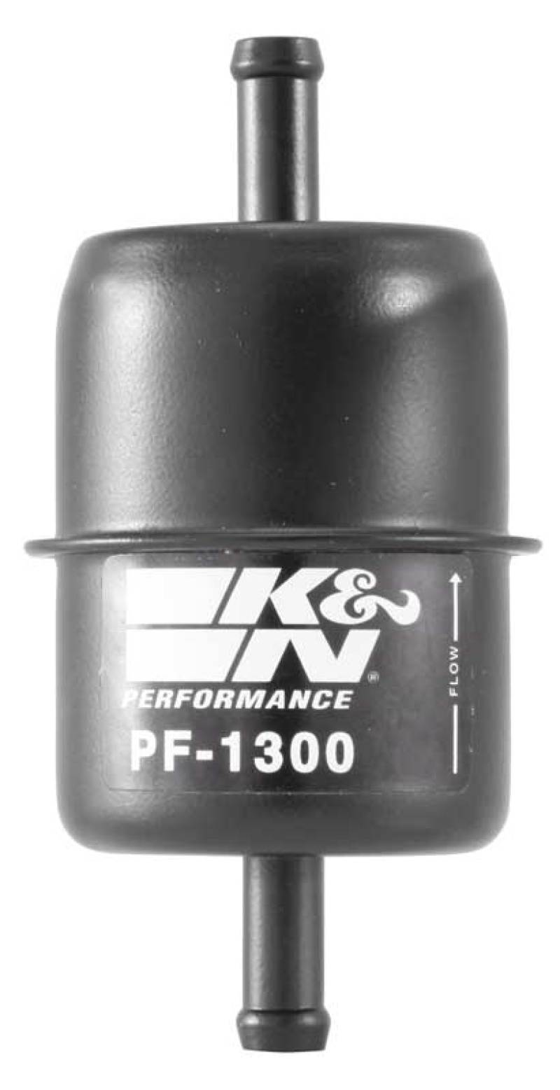 K&N Engineering PF-1300 Cellulose Media Fuel Filter for High-Flow Performance