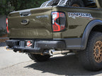 aFe Vulcan Series 3-Inch 304 Stainless Steel Cat-Back Exhaust System with Polished Tips for Ford Ranger Raptor 2024-2026