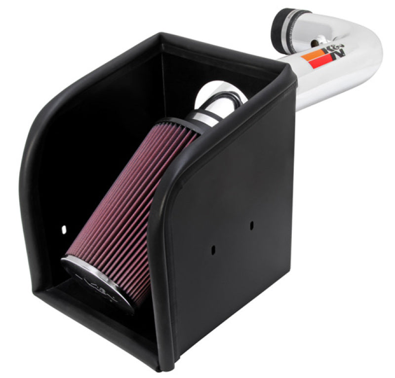 K&N Engineering Part 77-1533KP High Flow Performance Cold Air Intake System for 2004-2008 Dodge Ram 1500 V8-5.7L