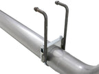 aFe Rebel XD 4-inch Stainless Steel DPF-Back Exhaust System with Dual Black Tips for 2017-2018 Ford Diesel Trucks V8-6.7L