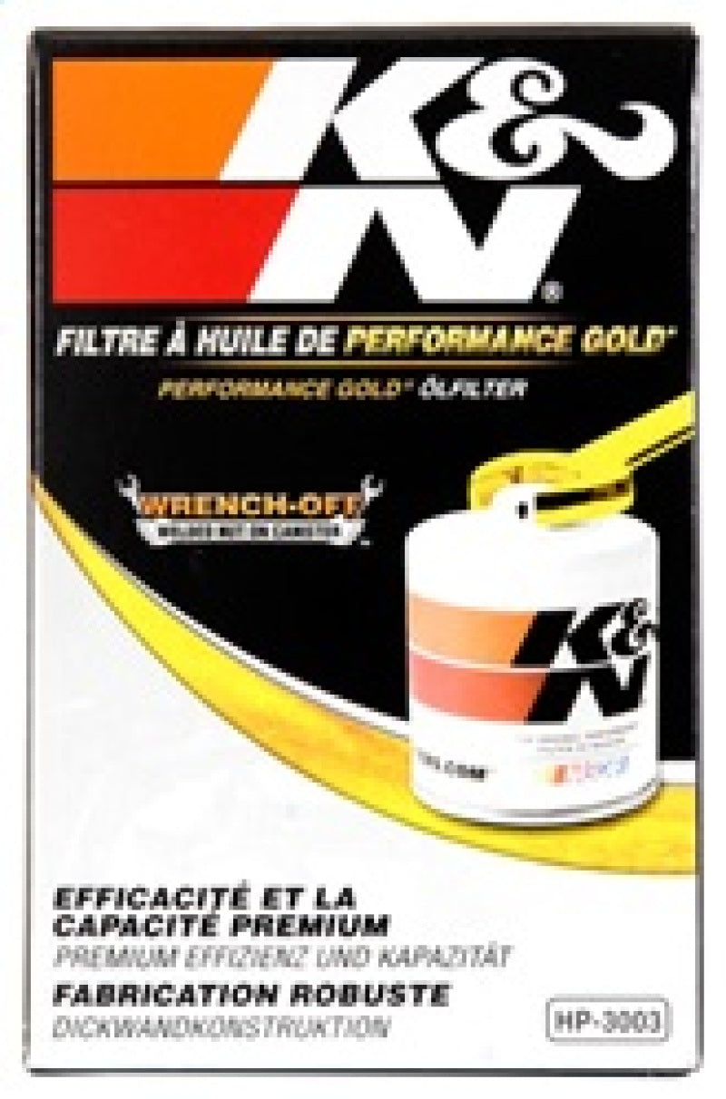 K&N Engineering HP-3003 Premium Oil Filter for Automotive Engines