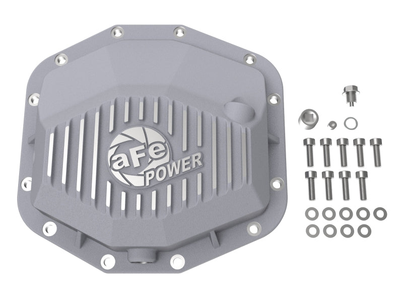 aFe Street Series Rear Differential Cover with Machined Fins for RAM 1500 TRX 2021-2026