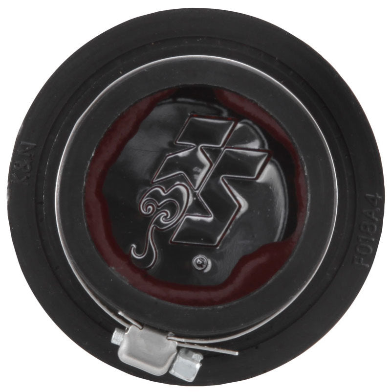 K&N Engineering 62-1480 Chrome Finish Rubber Base Crankcase Vent Filter - 1.75 Inch Flange ID