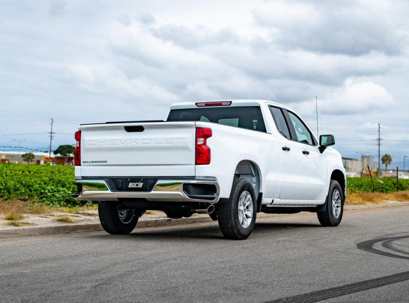 Borla Touring Cat-Back Exhaust System for 2019-2025 Chevrolet Silverado 1500 & GMC Sierra 1500 with Factory Side Exit - Part Number 140793