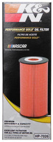 K&N Engineering HP-7026 Performance Oil Filter for 2014-2017 Dodge Durango 3.6L and 2014-2017 Jeep Grand Cherokee 3.6L