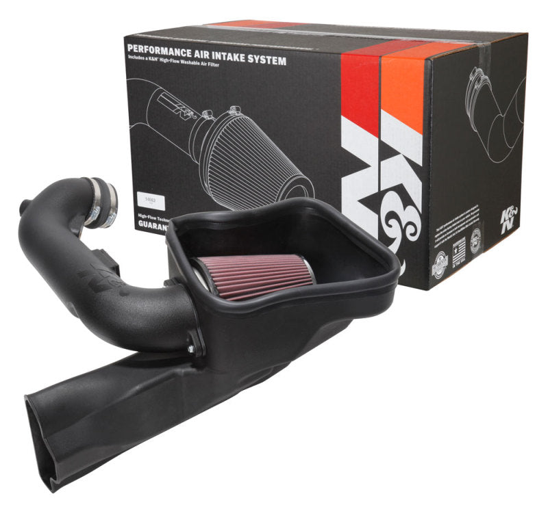 K&N 2018-2022 Ford Mustang GT V8 5.0L F/I AirCharger Performance Intake System