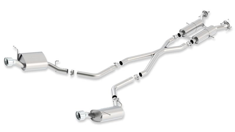 Borla S-Type Cat-Back Exhaust System for 2011-2026 Dodge Durango 5.7L V8 and V6 Models
