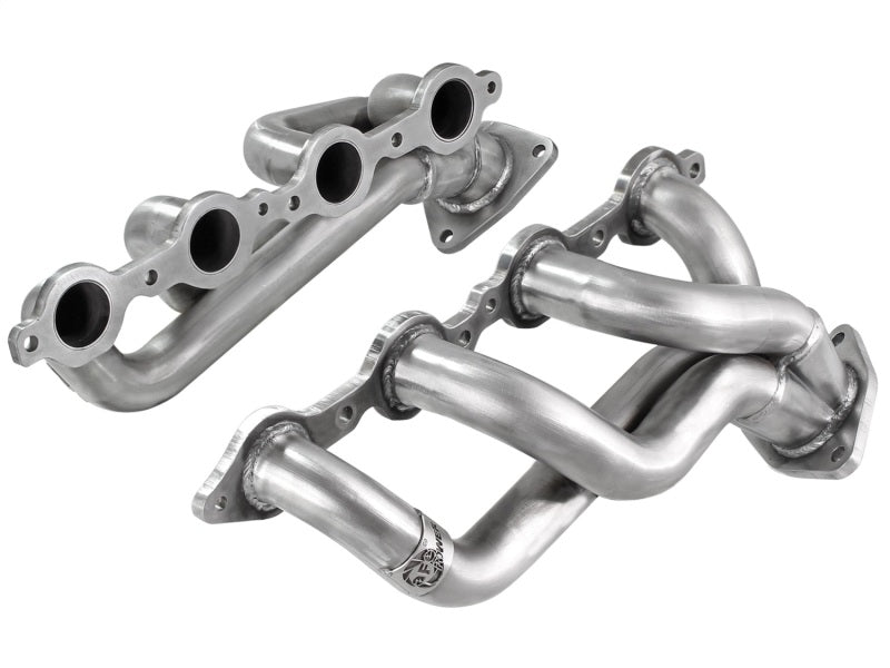 aFe Power Twisted Steel Header for GM Silverado/Sierra 1500 V8 (02-13) – 409 Stainless Steel Performance Header
