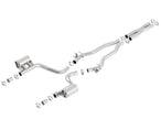 Borla ATAK Cat-Back Exhaust System for 2015-2023 Dodge Challenger SRT Hellcat 6.2L V8 with Valve Simulators
