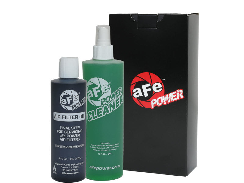 aFe Power Air Filter Restore Kit with 8oz Oil and 12oz Cleaner for Cotton Gauze Media