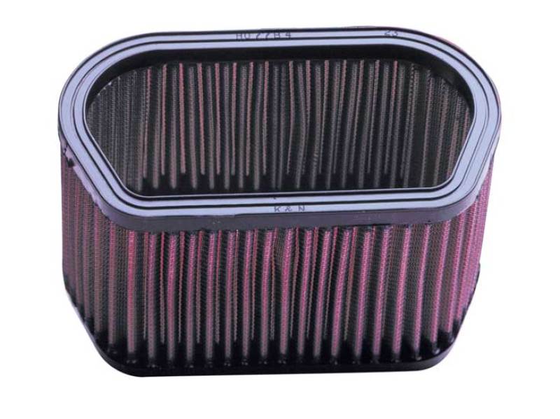 K&N Engineering YA-1098 High-Flow Replacement Air Filter for Yamaha YZF-R1 (1998-2001)