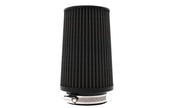K&N Engineering RU-3112HBK Universal Air Filter – 4 inch Flange, Oil-Free Synthetic Media for Automotive Applications