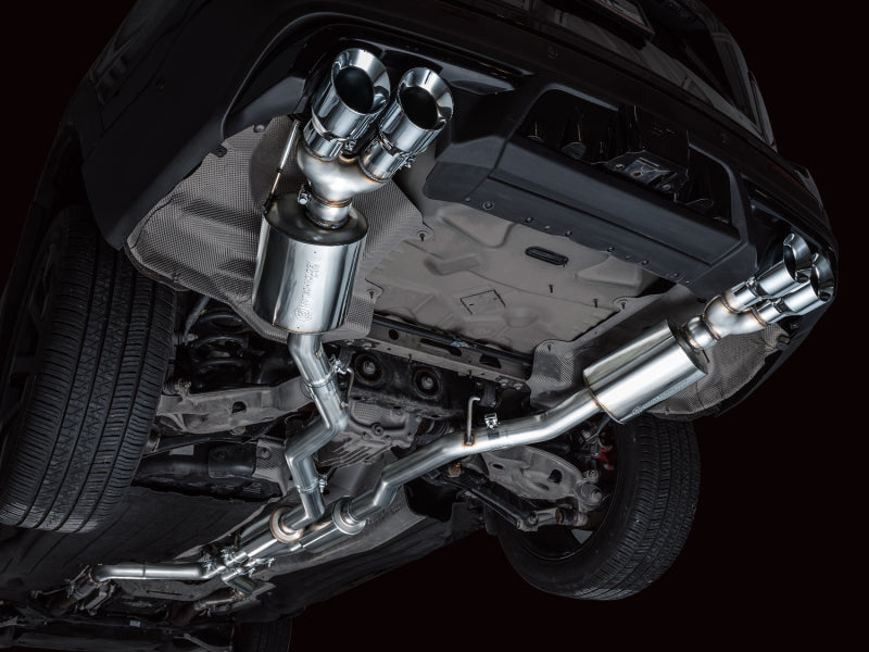 AWE Tuning 2020+ Ford Explorer ST Touring Edition Exhaust with Chrome Silver Tips