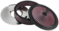 K&N Engineering X-Stream Top Assembly 14-inch Outer Diameter with 5.125-inch Neck Flange